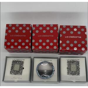 Vintage Liz Claiborne Mini Picture Frame Trio